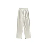 Bootcut Zipper Length Pants-Khaki