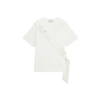 Blumarine Sash detail T shirt
