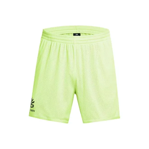 Under Armour Curry Splash Shorts Casual Shorts Men's Shapeshifting Green
