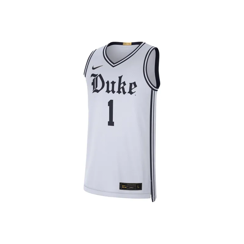 Nike Duke Limited Home Basketball Jerseys Men's White-0