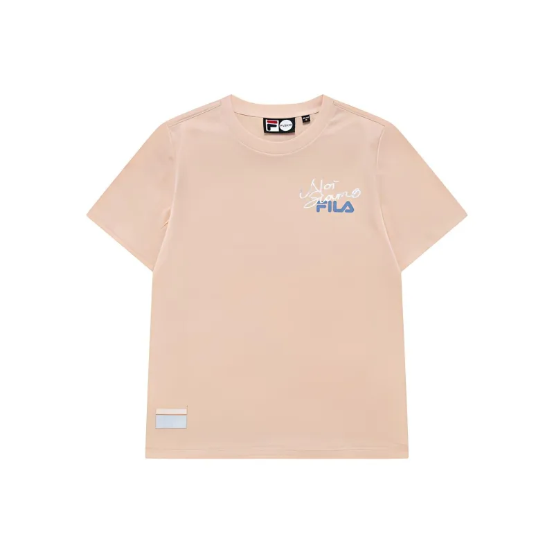 FILA FUSION T Shirt Women's Fresh Soft Pink-0