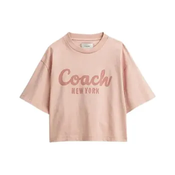 COACH SS24 T Shirt Women's Pink