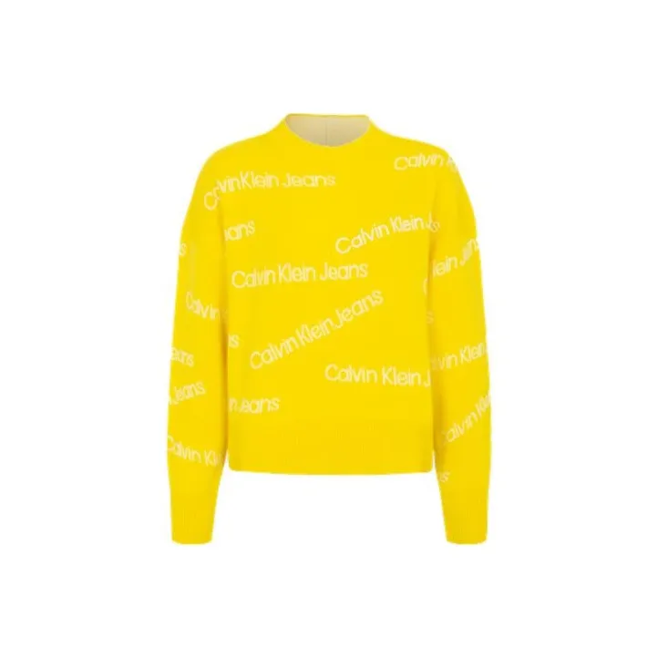 Calvin Klein Sweaters Women's Yellow-0