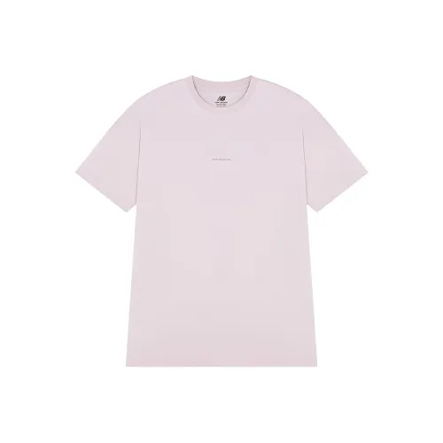 New Balance Drop Shoulder Sleeve T Shirt Women's Pink