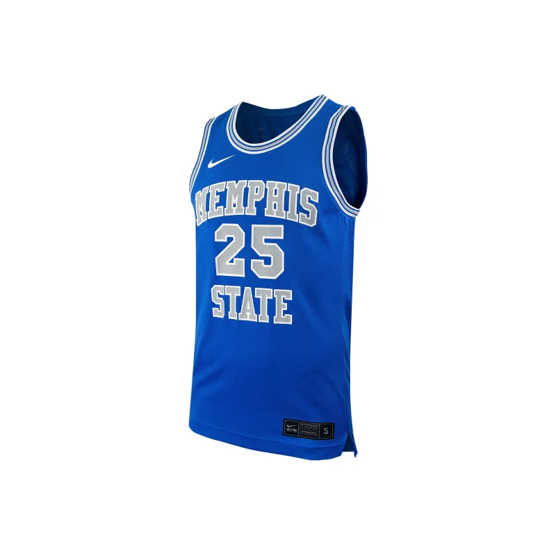 Nike Memphis Memphis Basketball Jerseys Memphis Hardaway Size 25 Men's Dark Blue-0
