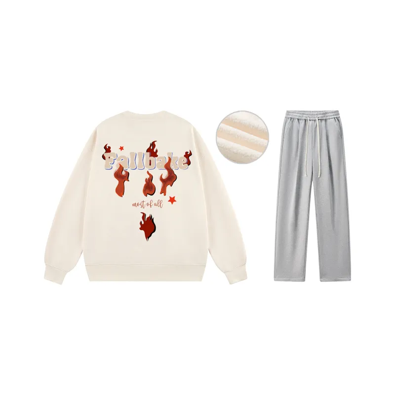 IVEIII Sweatshirt Sets Unisex-32
