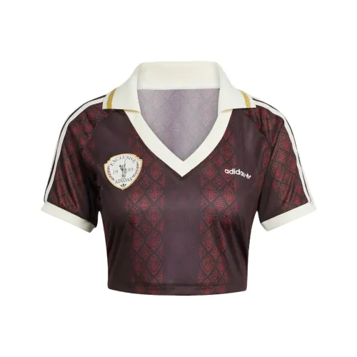 Adidas Originals Retro Sports Cricket inspired Cropped Jersey