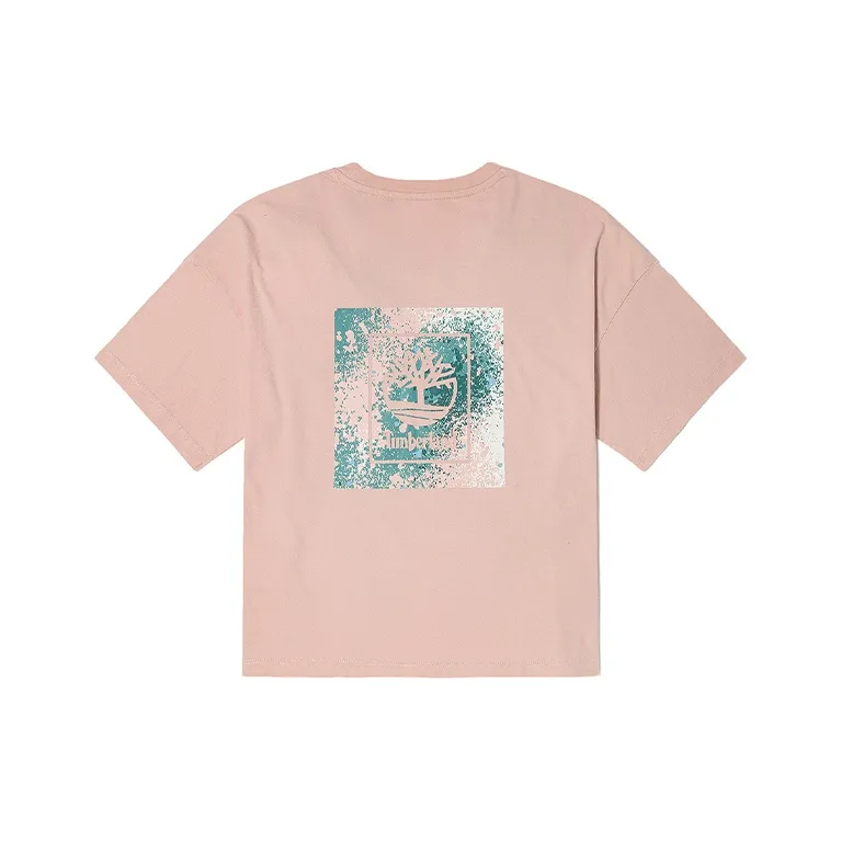 Timberland T Shirts Women's Light Pink-0