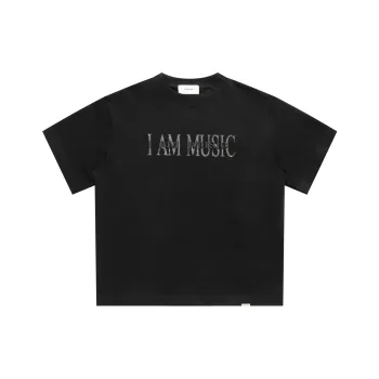 YIMAI T Shirt Unisex Black White
