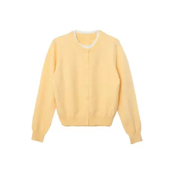Qiuerle Sweaters Women's Yellow