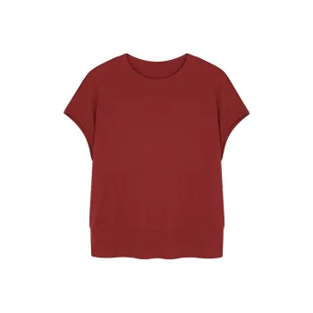 IHIMI T Shirts Women's Red