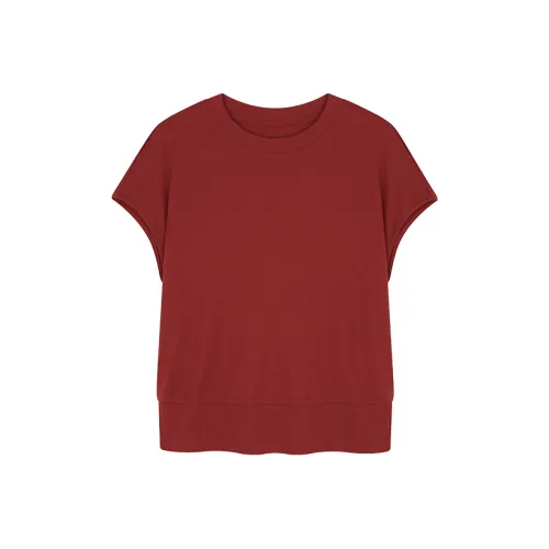 IHIMI T Shirts Women's Red
