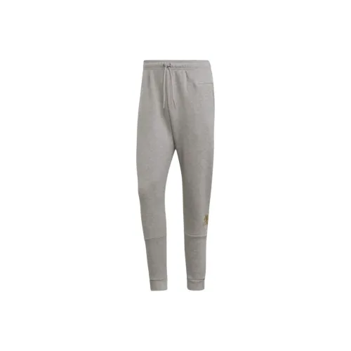 Adidas Sport Athletic Trousers Men's Medium Gray Heather/Matte High Polish Finish