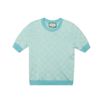 GUCCI Sweater Women's Light Blue