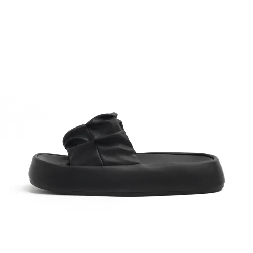 LXVB Rubber Sole Slip Resistant Slide Slippers Women's