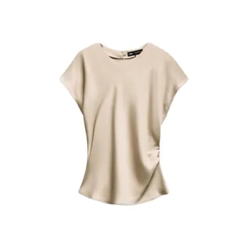 ZARA T-Shirts Women's Champagne