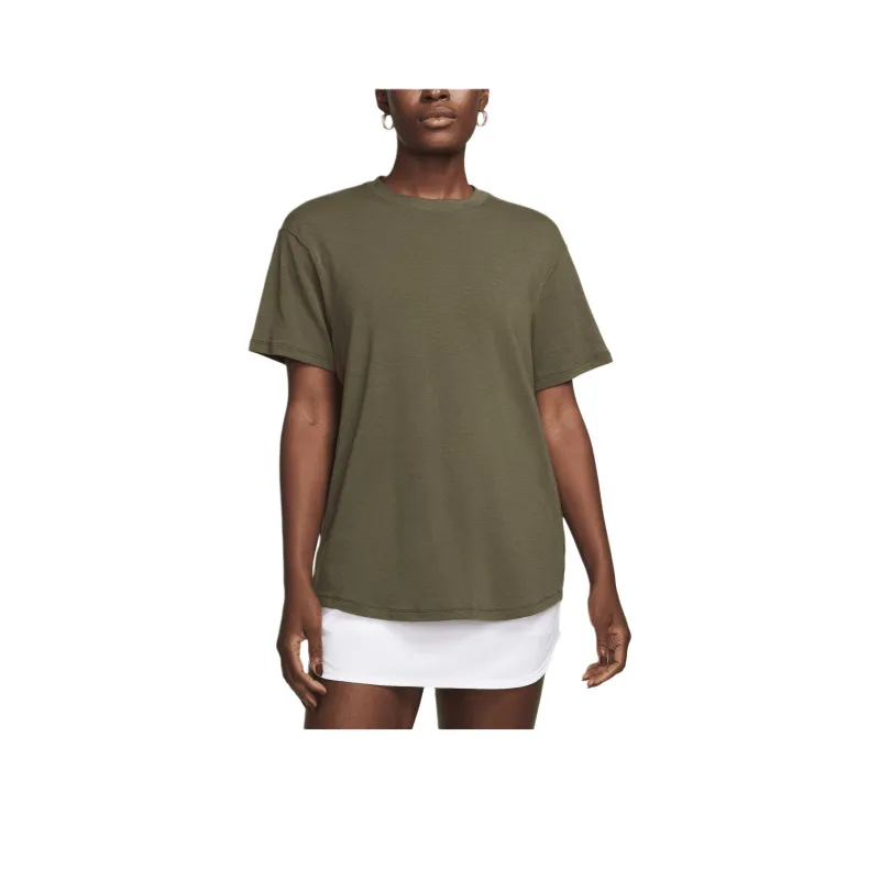 Nike One Relaxed T-Shirt Women's Dark Green-0