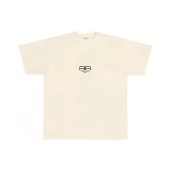 Balenciaga T Shirt Women's Beige
