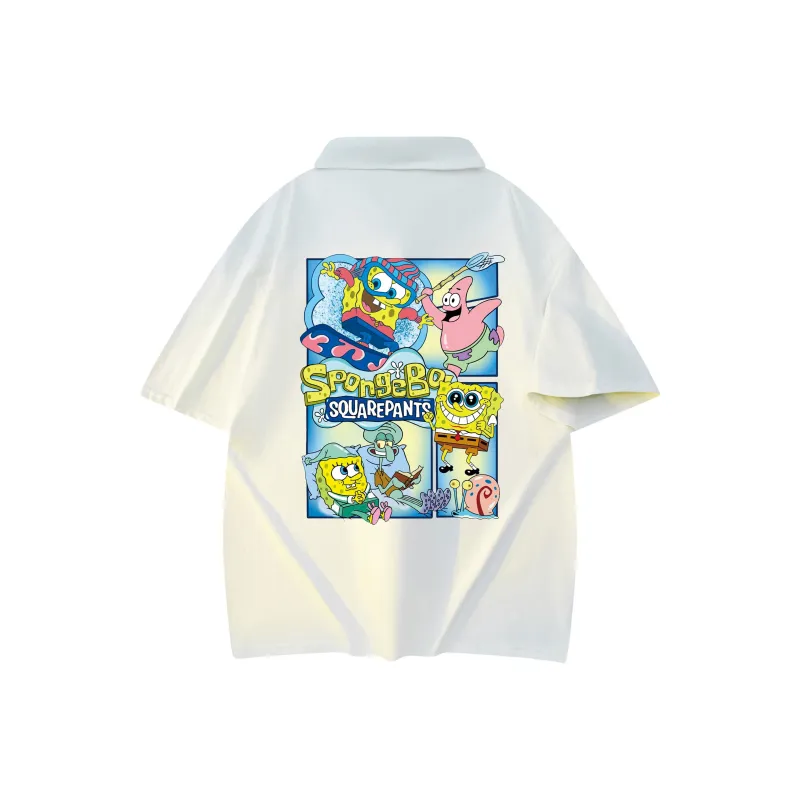 SPONGEBOB SQUAREPANTS Polo Shirt Unisex-3