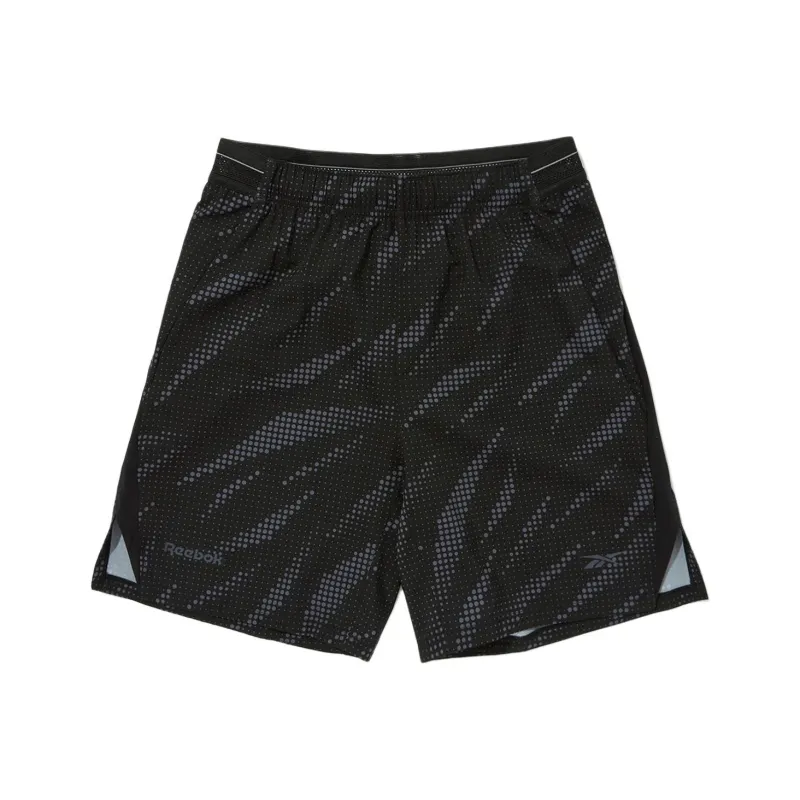 Reebok SPEED 4.0 AOP Casual Shorts Men's Black-0