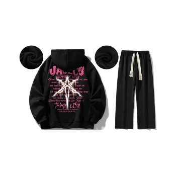 Jaslcs Sweatshirt Sets Unisex