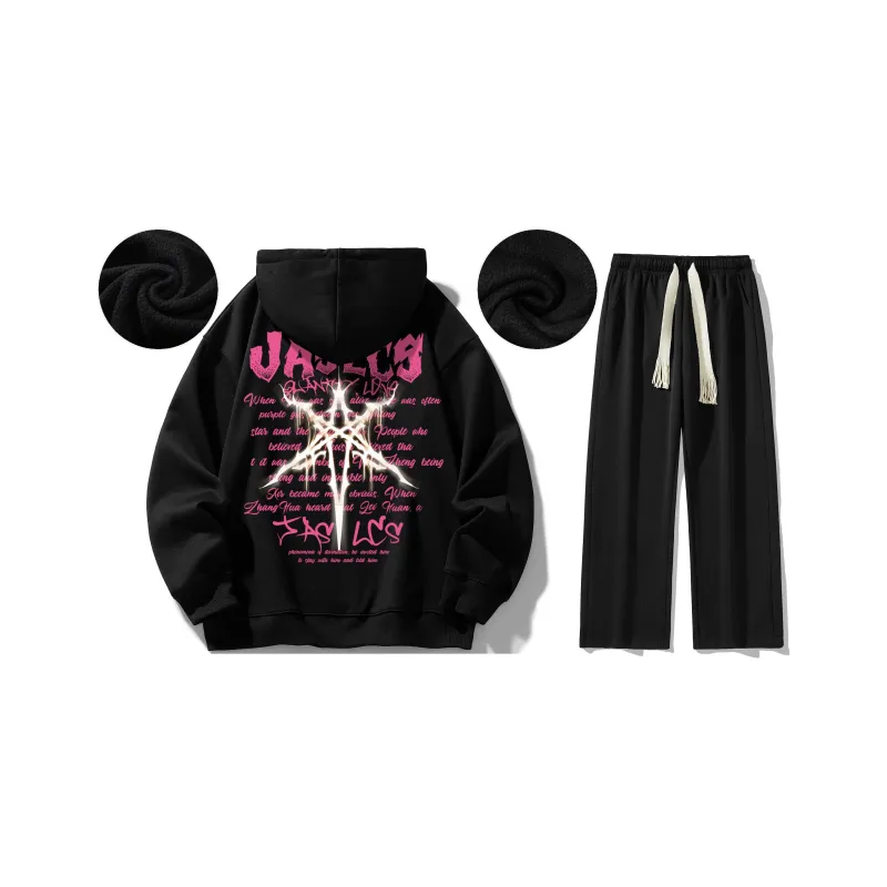 Jaslcs Sweatshirt Sets Unisex-2