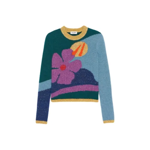 SAINT LAURENT SS22 Sweater Women's Multicolor