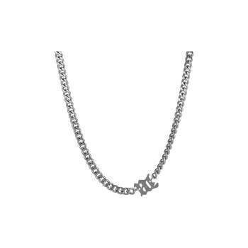 QIANFANGDAHUANGYE Titanium Steel Necklaces Men's