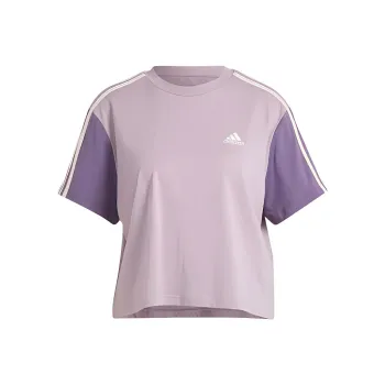 Adidas Essentials T Shirts Women's Purple