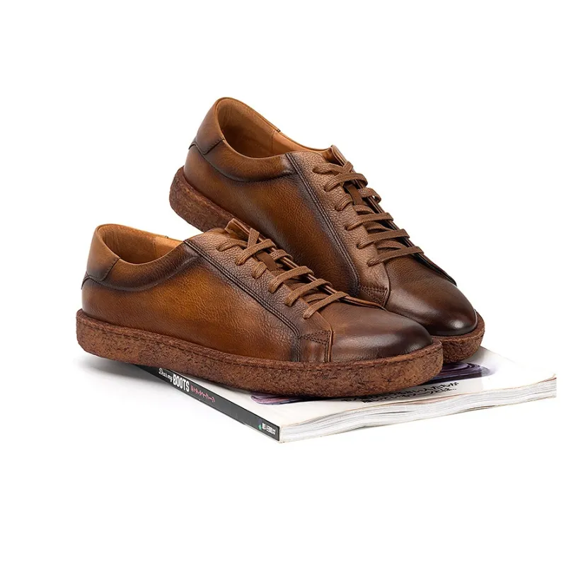 Devanro Wear resistant, Lightweight, Breathable, And Non slip. Low Top Skateboard Shoes Men's-3