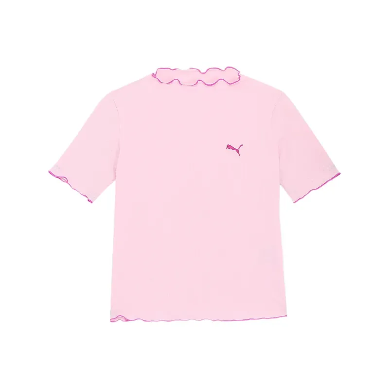 PUMA Regular T Shirt Women's Pink-0