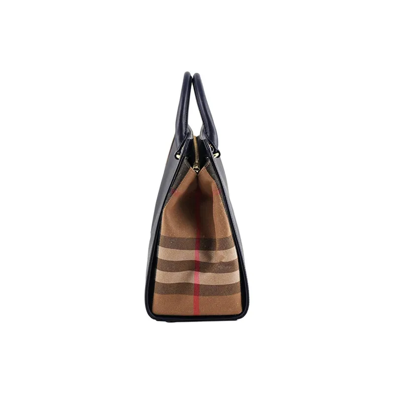 Burberry Design Handbag Women's Marine Blue-2