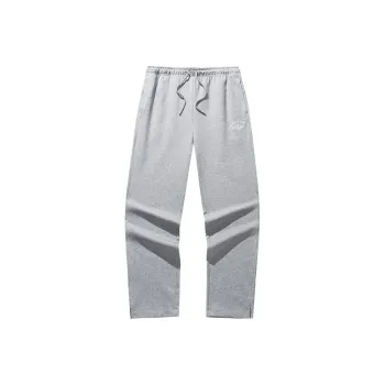 Anta Life Collection Athletic Trousers Men's Gray Heather Gray