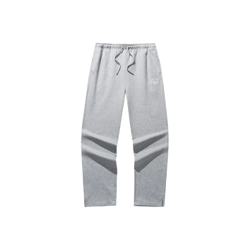 Anta Life Collection Athletic Trousers Men's Gray Heather Gray-0