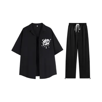 A.X.S.K Shirt Matching Set Unisex