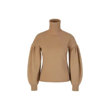 MaxMara Straight Hem Balloon-Sleeved Jumper