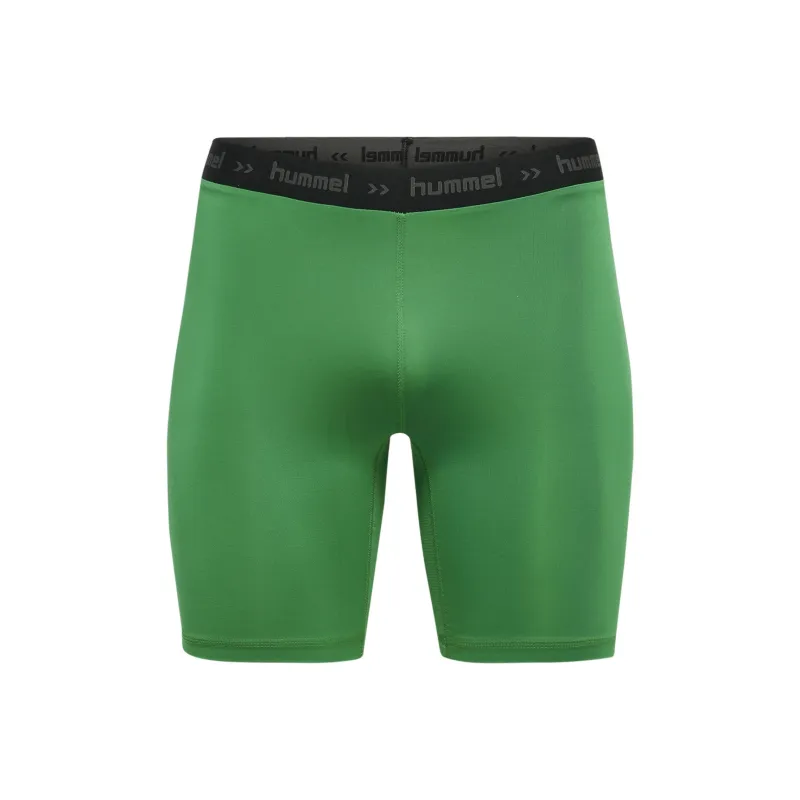 Hummel HML FIRST PERFORMANCE TIGHT SHORTS Sports Shorts Men Green-0