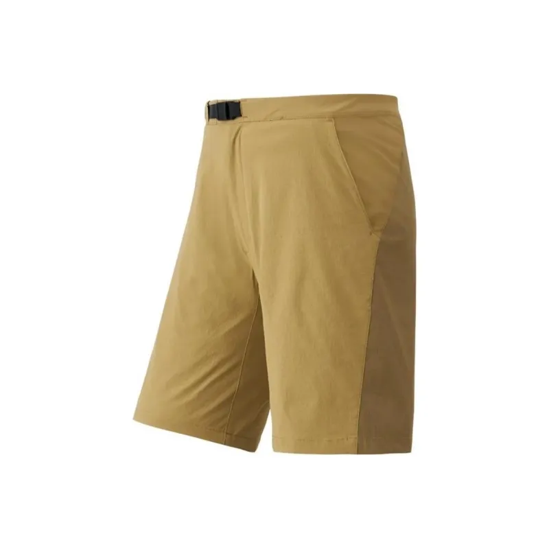 MONTBELL Casual Shorts Men's Mustard Yellow/Blue Purple-3