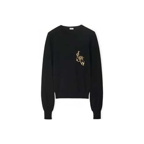 LOEWE SS23 Sweater Women's Black