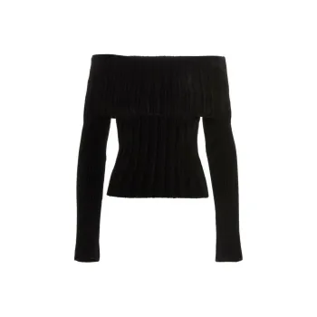 Jacquemus FW22 Slim Fit Sweater Women's Black