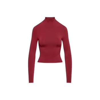 ARITZIA T-Shirt Women's Dark Ruby Red/Deep Gemstone Red