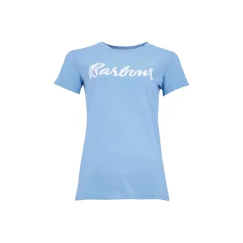 BARBOUR Regular T-Shirt Women's Blue