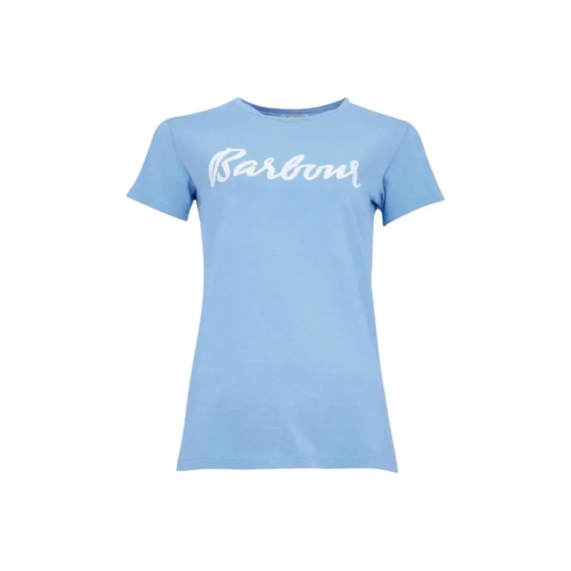 BARBOUR Regular T-Shirt Women's Blue-0