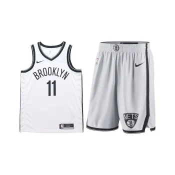 Nike Nike X NBA Basketball Suit SW Fan Edition Brook Nets Kyrie Irving Size 11 Men's White
