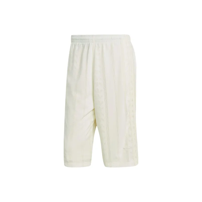 Adidas Originals FASHION MESH SHORTS Casual Shorts Men's Ivory White-0