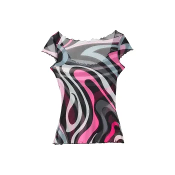 EMILIO PUCCI Graphic print T shirt