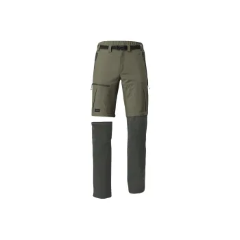 DECATHLON Athletic Trousers Men's Khaki Green/Gray Black