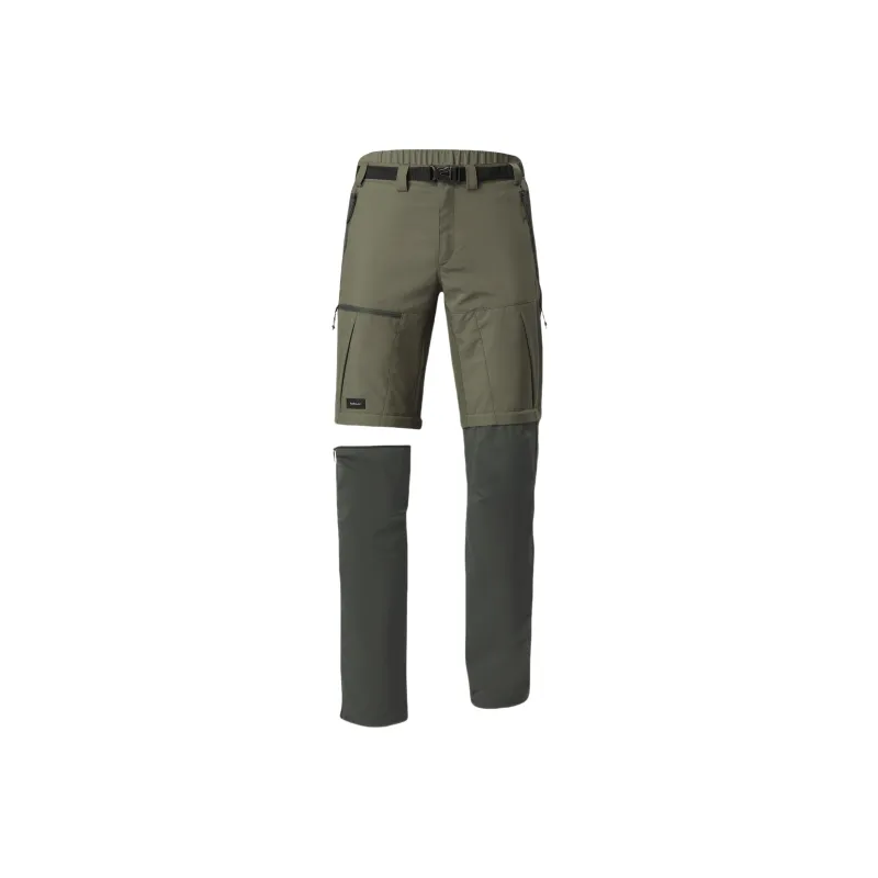 DECATHLON Athletic Trousers Men's Khaki Green/Gray Black-0