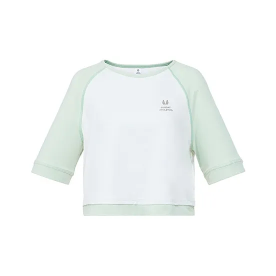 Sumday Athletics Crop Tops Women's White-0