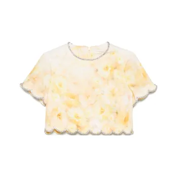 Zimmermann Crush Scalloped Top